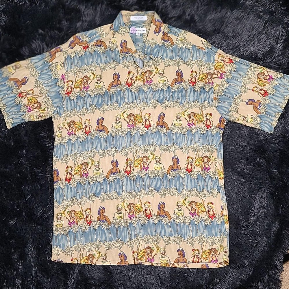 90s Vintage Pierre Cardin Pin up shirt